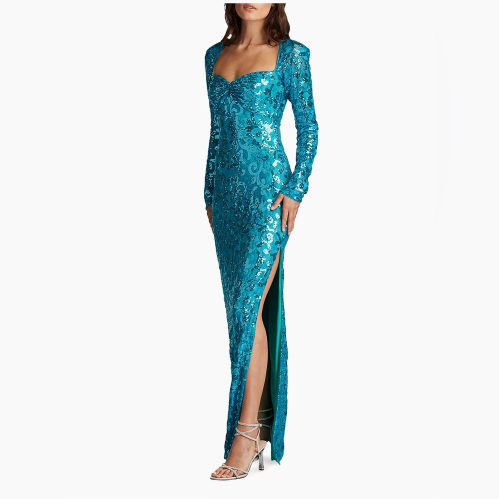 Sho by Tadashi Shoji Sweetheart Sequin Gown